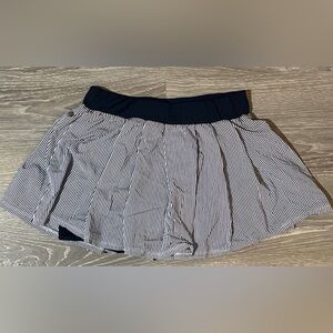 Fila Navy Seersucker Skort